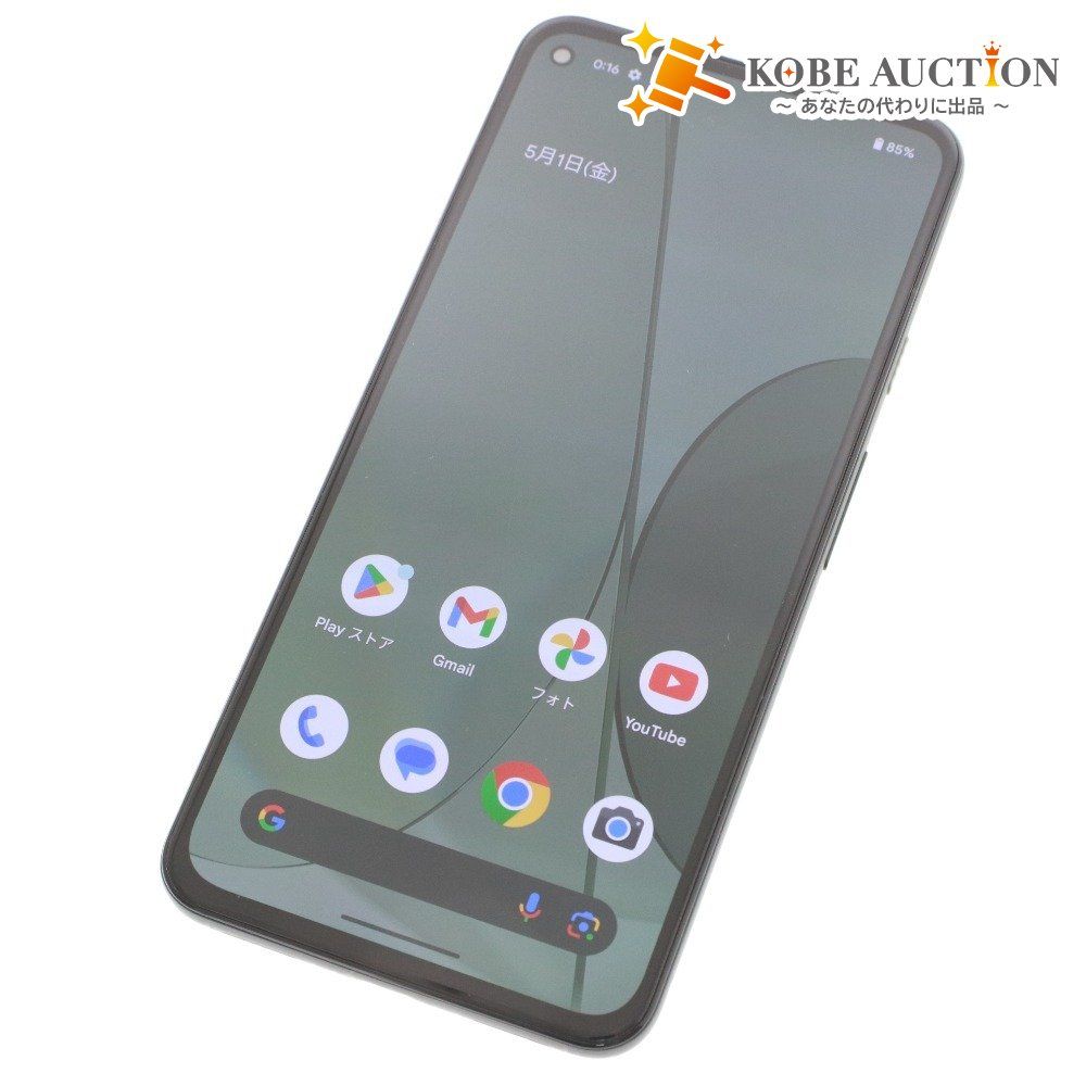 □ Google グーグル スマートフォン Pixel 5a 5G 128GB カーキ系 初期