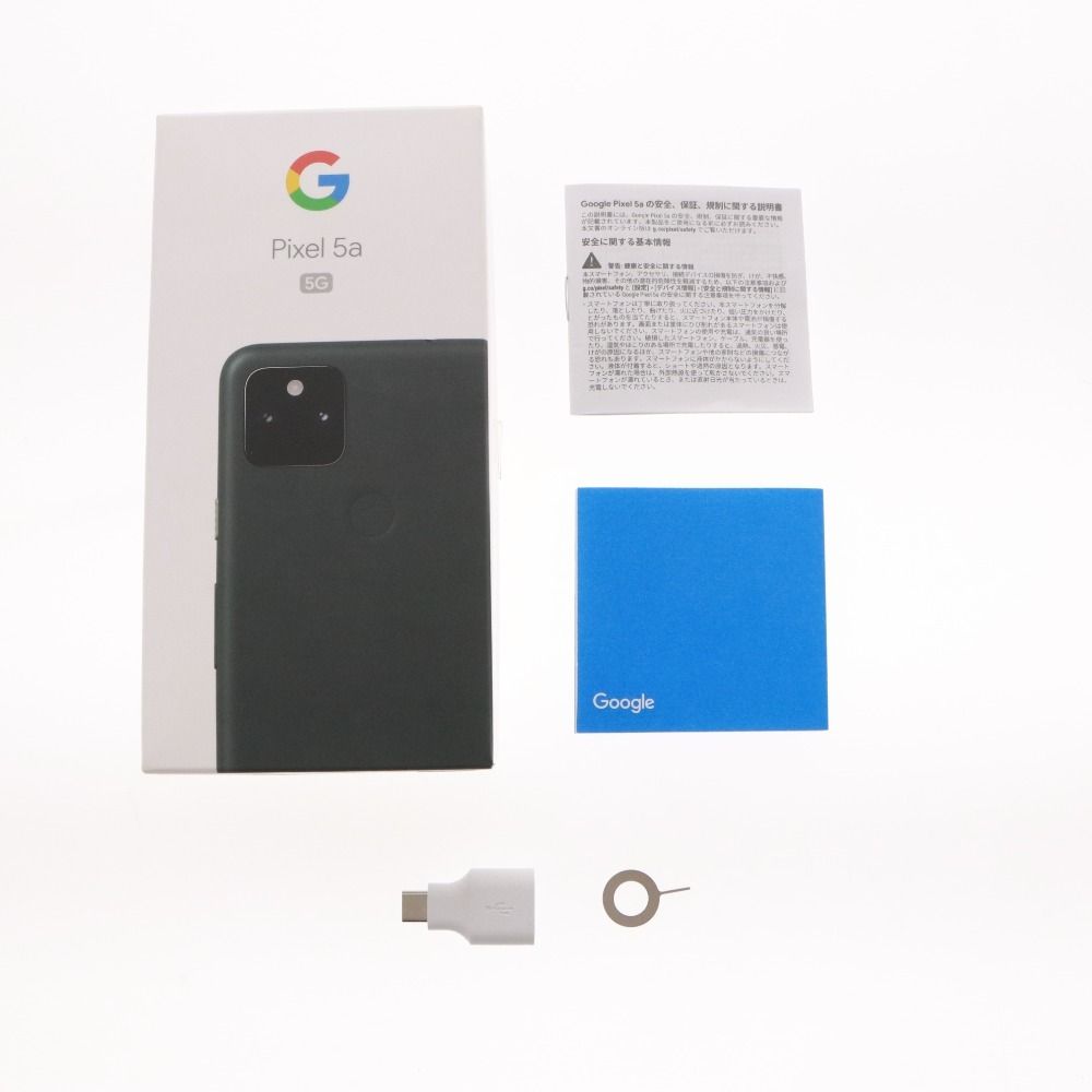 □ Google グーグル スマートフォン Pixel 5a 5G 128GB カーキ系 初期
