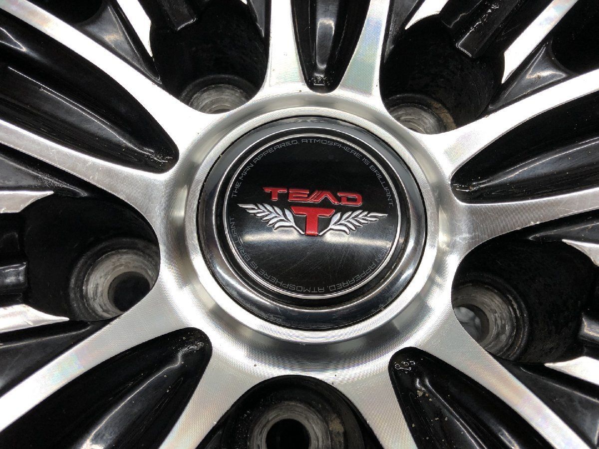 Weds TEAD ウェッズ テッド 17インチ 4本 7J5HPCD114.3+47 ブラポリ 60 
