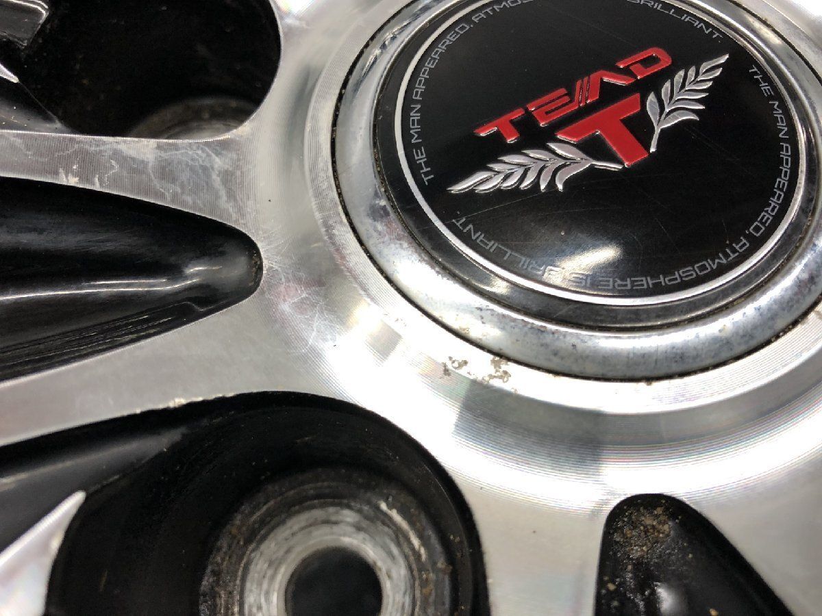 Weds TEAD ウェッズ テッド 17インチ 4本 7J5HPCD114.3+47 ブラポリ 60 