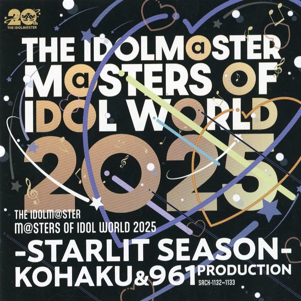【CD】THE IDOLM＠STER M＠STERS OF IDOL WORLD 2025 STARLIT SEASON KOHAKU ＆ 961PRODUCTION