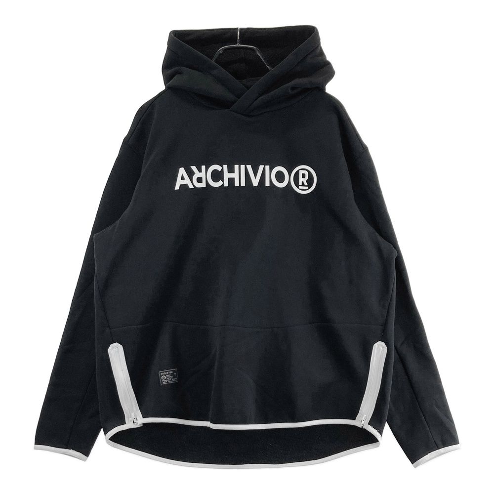 サイズ：50 ARCHIVIO アルチビオ パーカー 裏起毛 ブラック系 [240101701518] ゴルフウェア メンズ ストスト