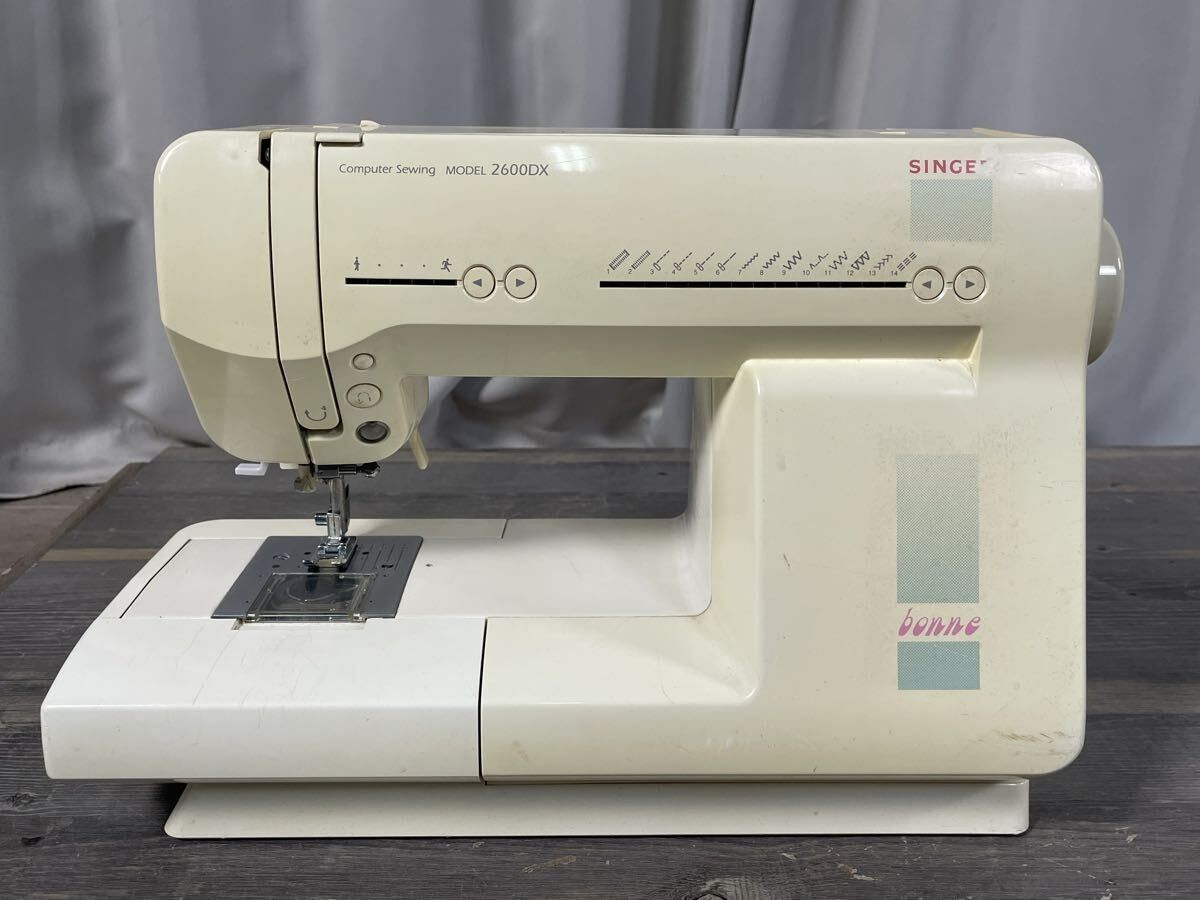 3929 シンガー SINGER コンピューターミシン 2600DX bonne 現状品 