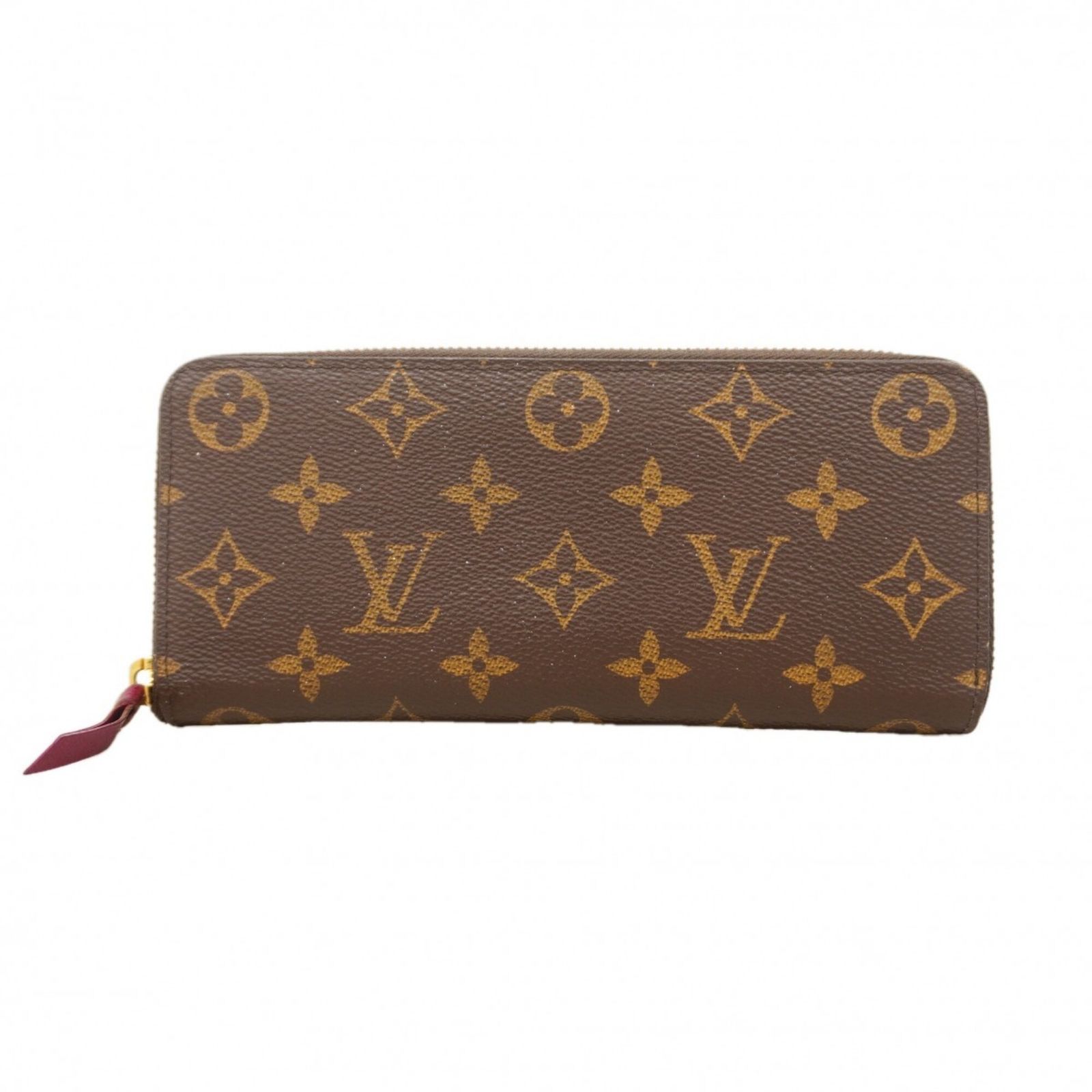 ルイ・ヴィトン(Louis Vuitton) ルイ・ヴィトン 長財布 モノグラム ポルトフォイユクレマンス M60742 フューシャレディース