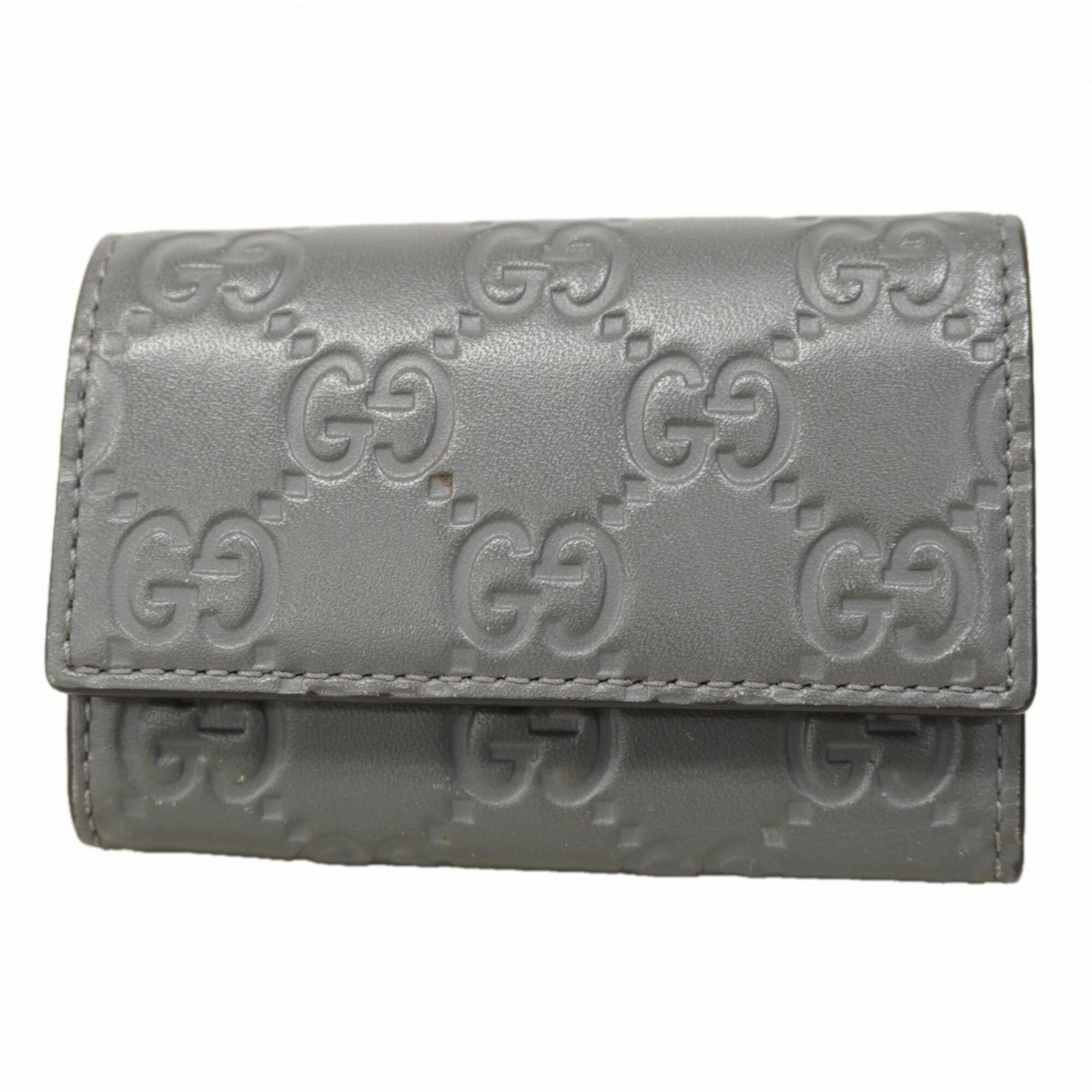 グッチ(Gucci) グッチ アクセサリー・キーケース グッチシマ 138093 レザー グレー メンズ 9,980円