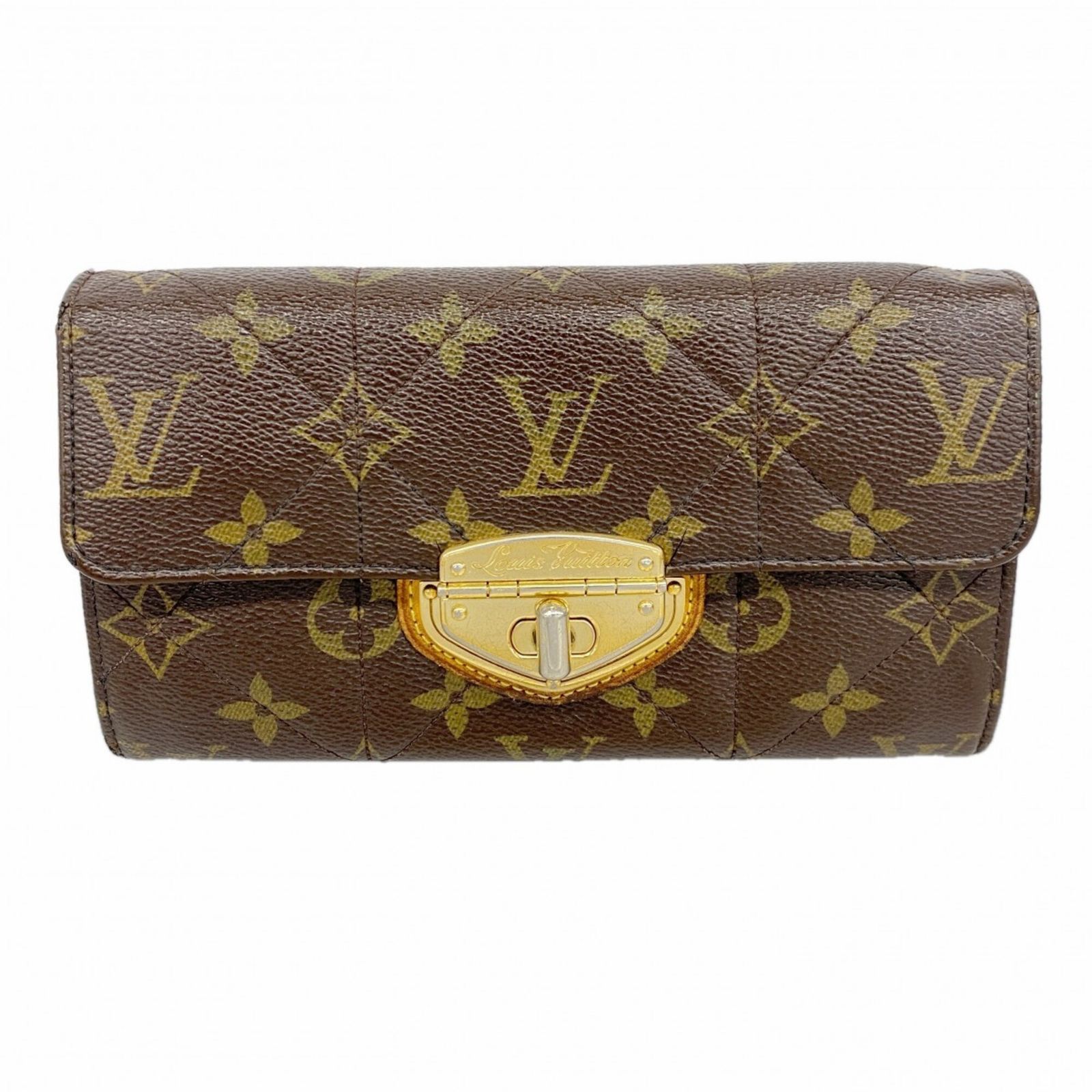 ルイ・ヴィトン(Louis Vuitton) ルイ・ヴィトン 長財布 モノグラム・エトワール ポルトフォイユサラ M66556 ブラウンレディース