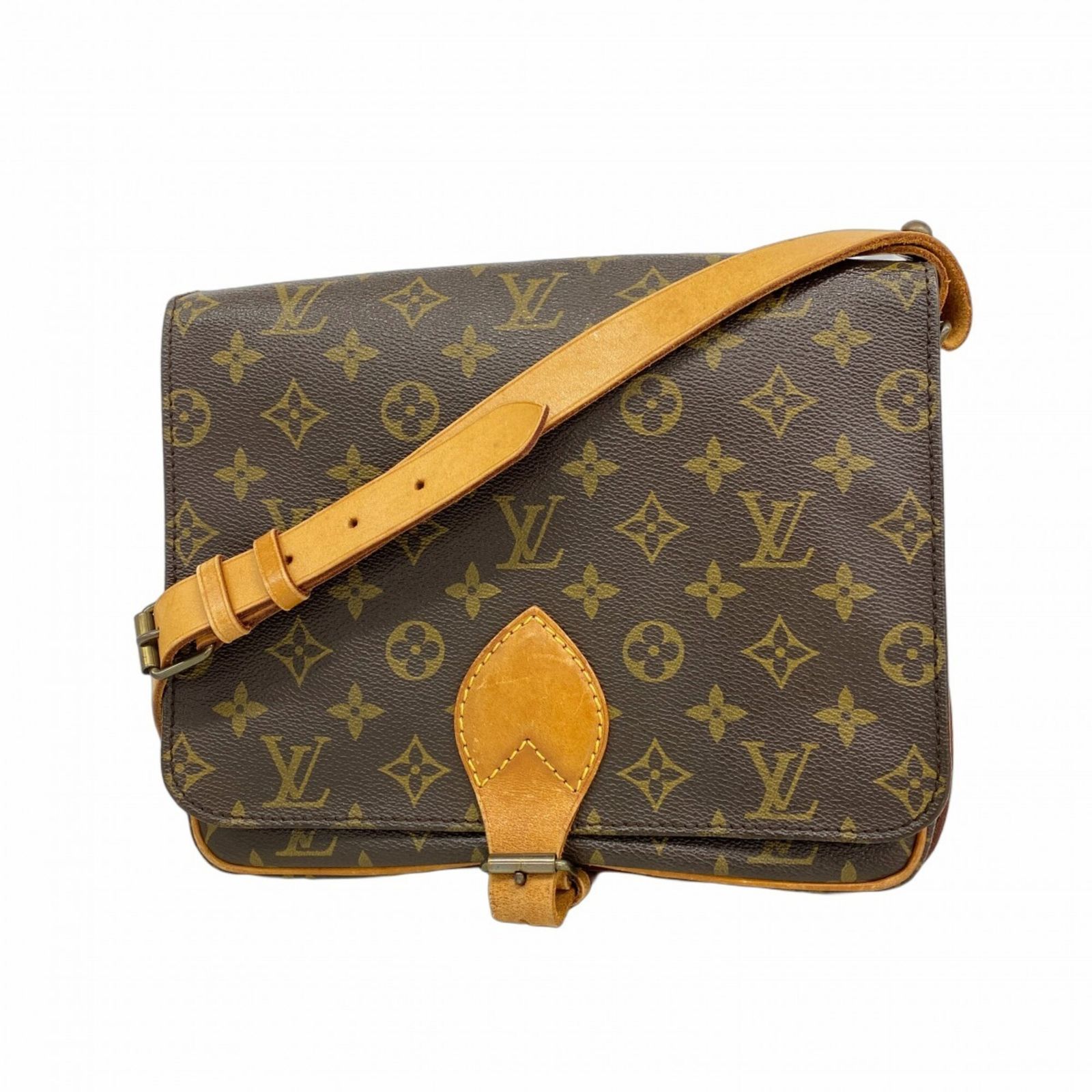 ルイ・ヴィトン(Louis Vuitton) ルイ・ヴィトン ショルダーバッグ モノグラム カルトシエールGM M51252 ブラウンレディース
