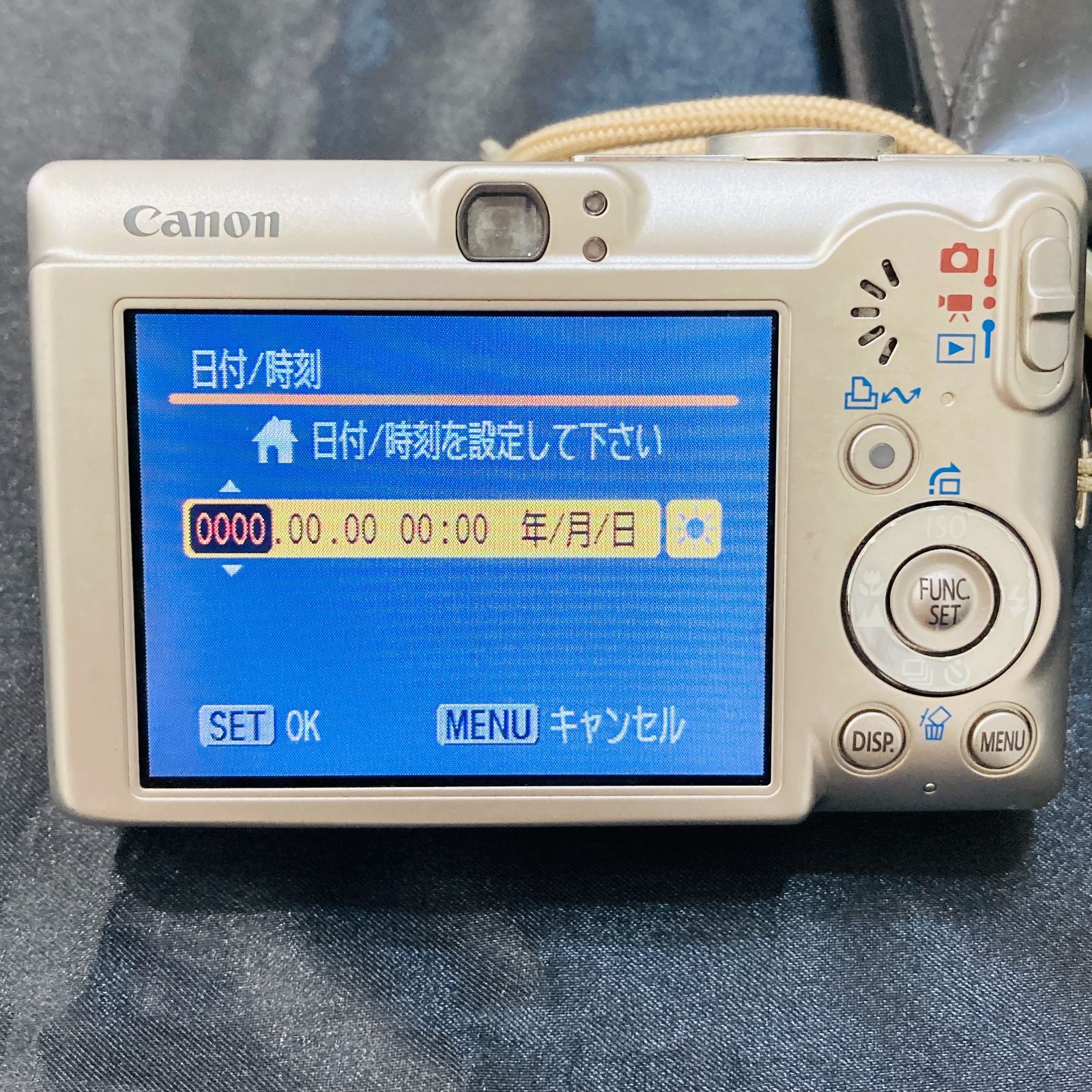 A【簡易動作確認済】Canon キャノン IXY DIGITAL 本体 バッテリー 