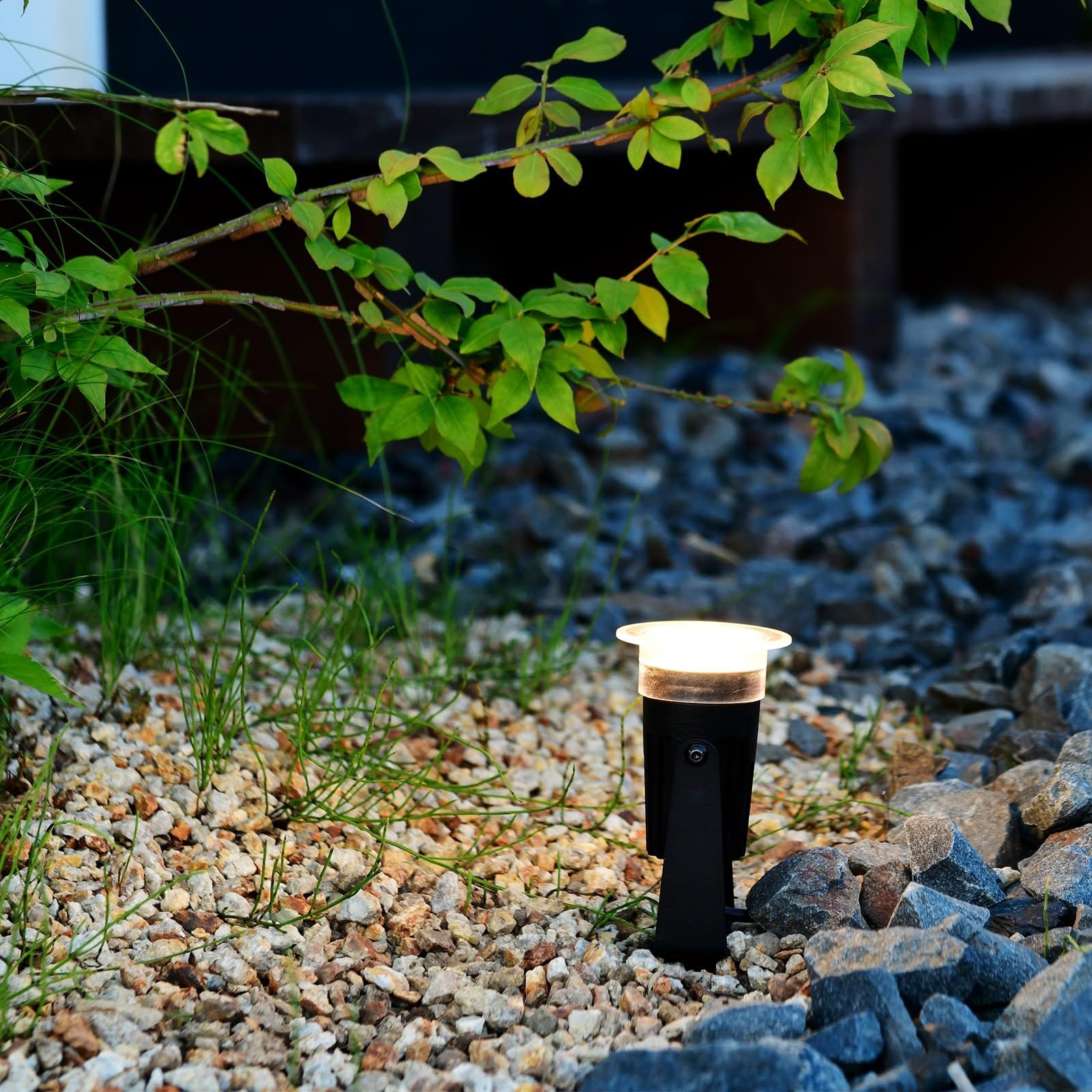 ガーデンマスター(Gardenmaster) ガーデントワイライト コンセント式 セット品 ACコントローラー付 IP67 約200lm LED AC100V 防塵防水 コード5m 自動点灯消灯 玄関 [セット品(ACコントローラー付)] [3)ダウンビーム]