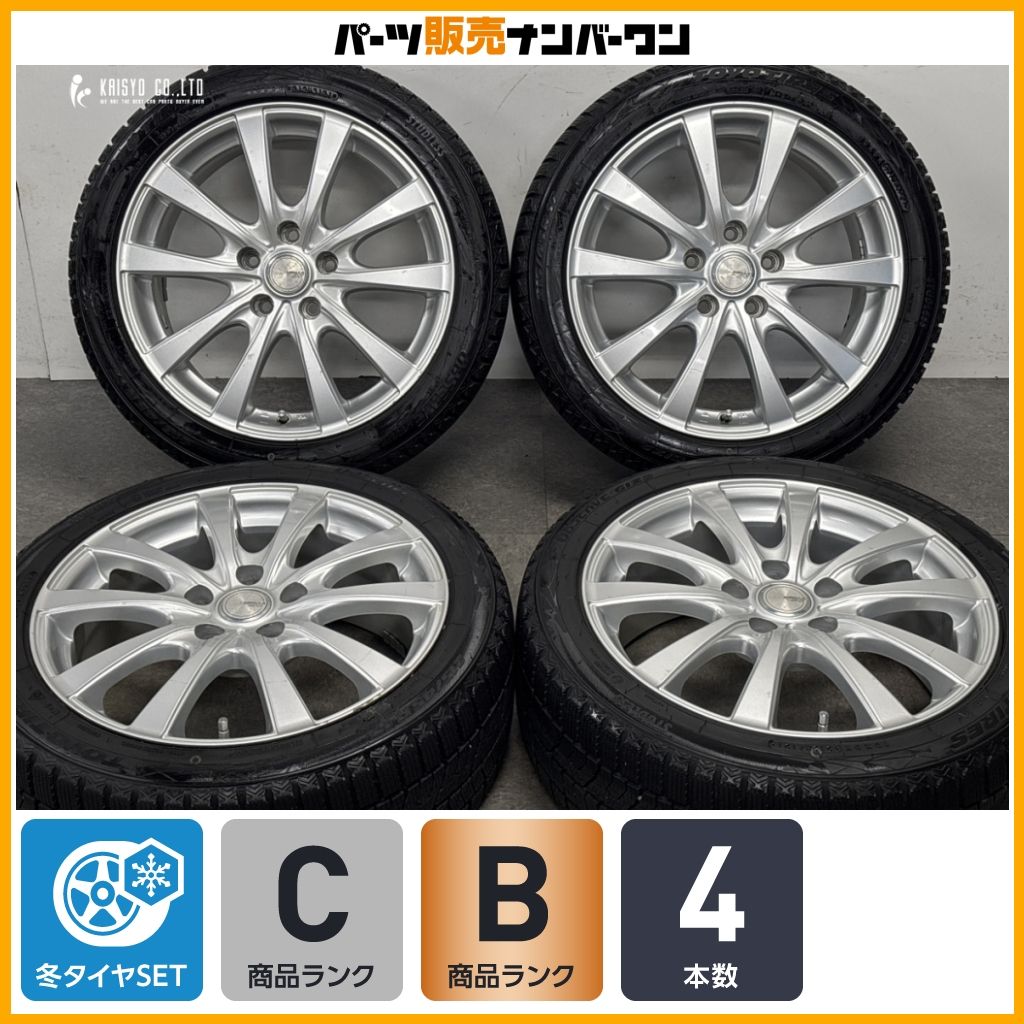 ノア ヴォクシー エスクァイア ステップワゴン 17インチ 215/45R17 溝有り】シビラ 17in 7J +48 PCD114.3 オブザーブGIZ2 215/45R17 ノア