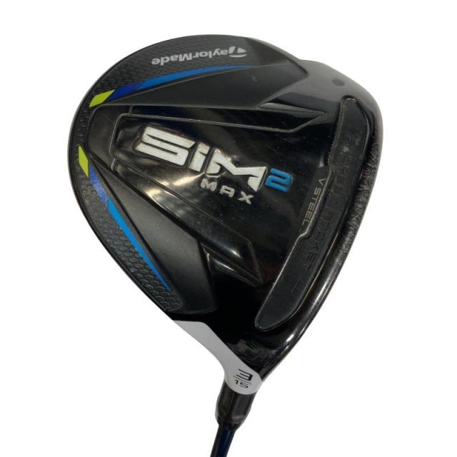 【中古】 テーラーメイド SIM2 MAX 3W フェアウェイウッド FW TENSEI BLUE TM50(SIM2 FW) (フレックスS) メンズ 男性用 右利き 右用 Cランク ゴルフクラブ