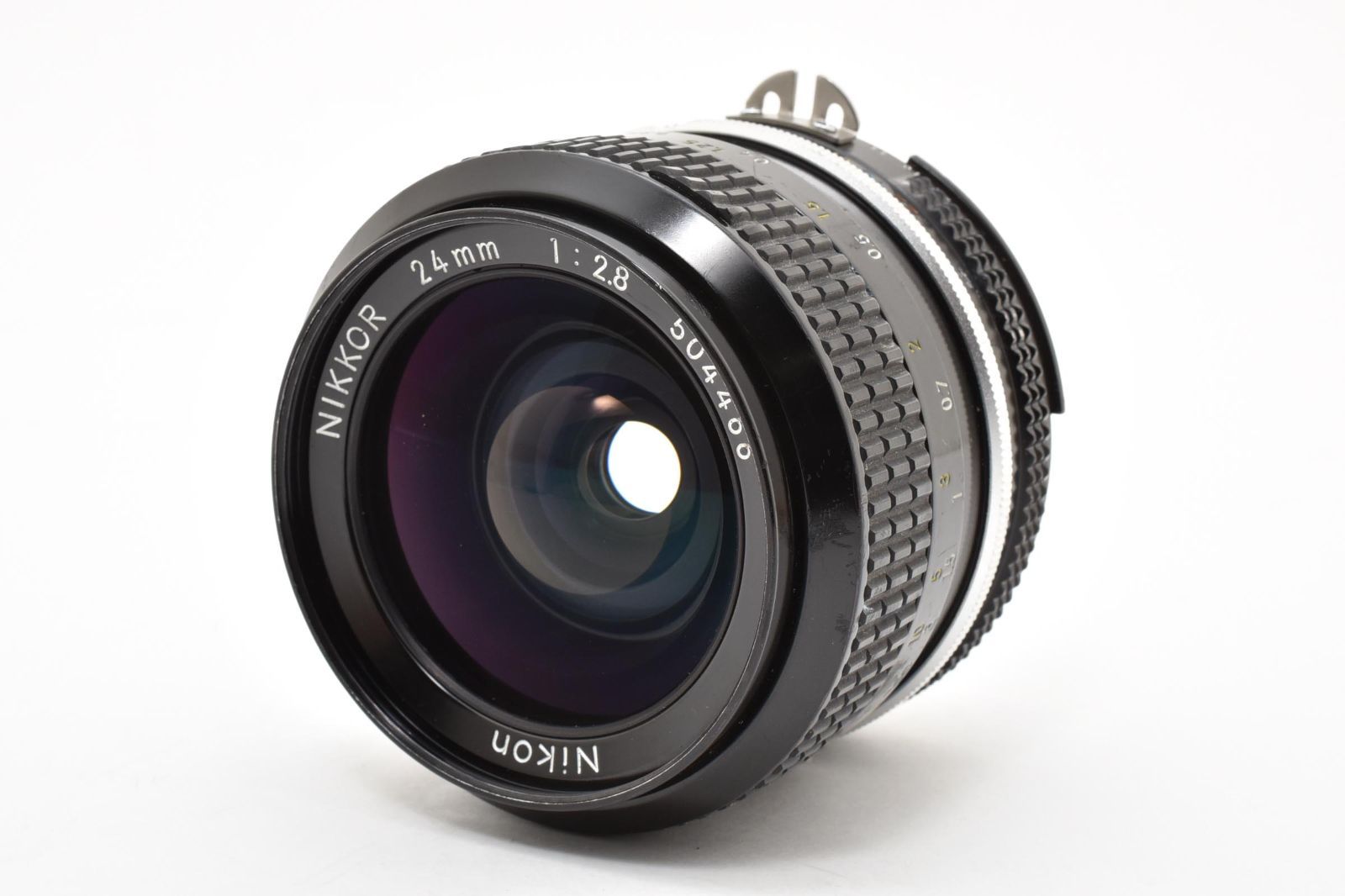 良品】Nikon Ai Nikkor 24mm F2.8 広角単焦点レンズ HN-1フード 