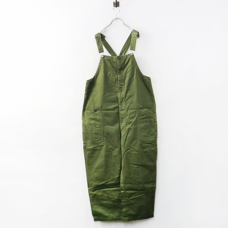 HARVESTY オリーブグリーン サロペット ハーベスティ HARVESTY CHINO CLOTH OVERALLS チノ オーバーオール 2