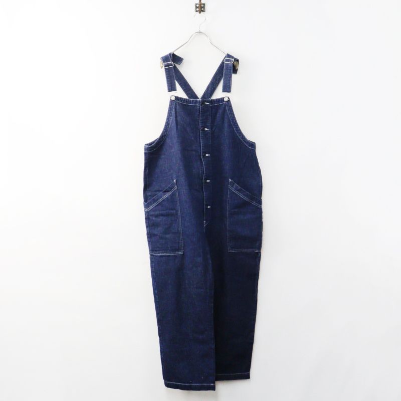 ハーベスティ HARVESTY DENIM OVERALLS デニムオーバーオール 2｜ネイビー サロペット【2400014977127】