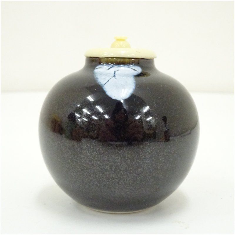 文琳茶入（仕覆付）（紙箱） 茶入れ 茶道 茶道具 おしゃれ 道具 濃茶