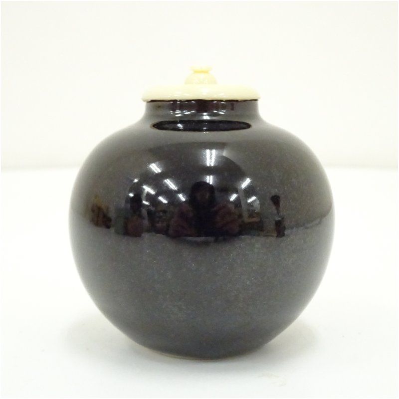 文琳茶入（仕覆付）（紙箱） 茶入れ 茶道 茶道具 おしゃれ 道具 濃茶