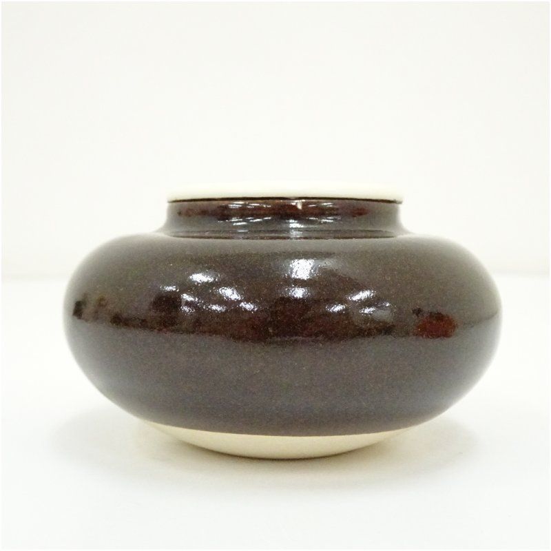 茶入　仕覆　景山　茶道具 景山造 大海茶入（仕覆付） 茶入れ 茶道 茶道具 おしゃれ 道具 濃茶