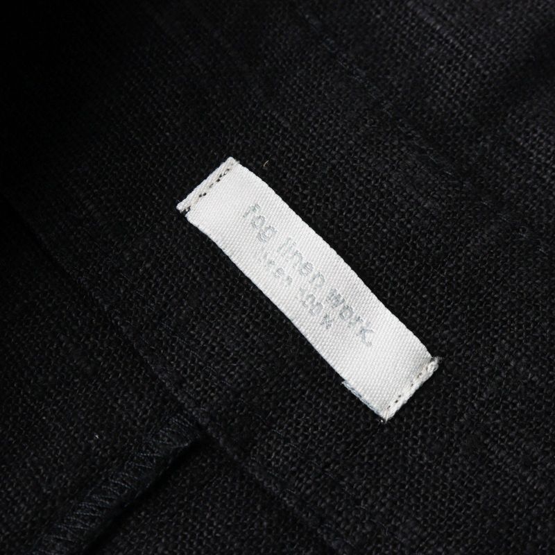 フォグリネンワーク fog linen work リネンロングコート＼ブラック