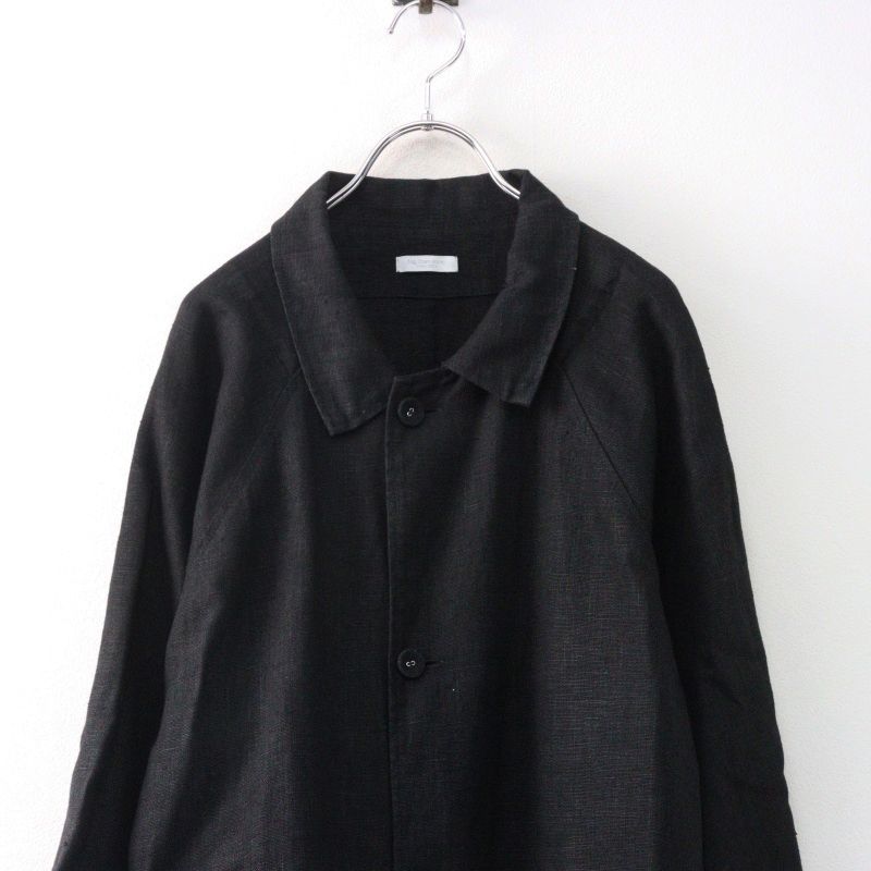 フォグリネンワーク fog linen work リネンロングコート＼ブラック