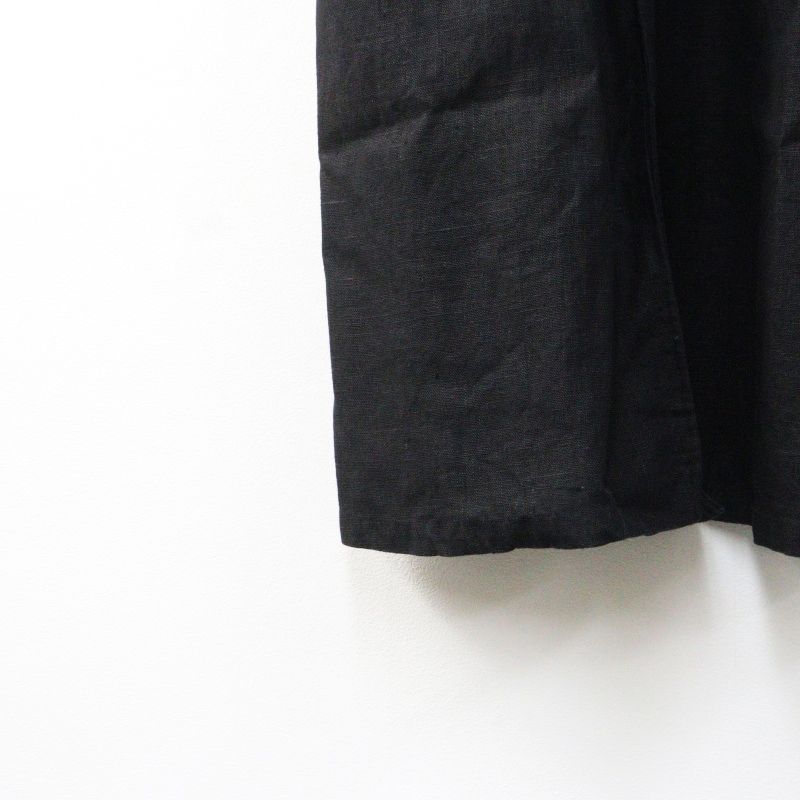 フォグリネンワーク fog linen work リネンロングコート＼ブラック