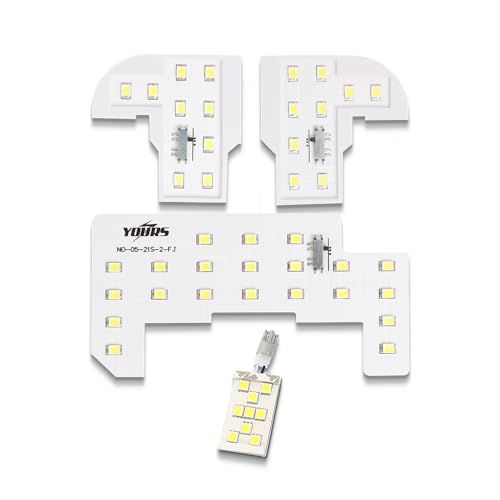YOURS(ユアーズ) N-BOX/N-BOXカスタム JF5/6 専用 LED ルームランプ セット 3段階光量調整 [基本セット] [ホワイト] JF5 JF6 NBOX フロント用ドア連動LEDオプション 専用設計 室内灯 明(沖縄・離島の方発送不可）)