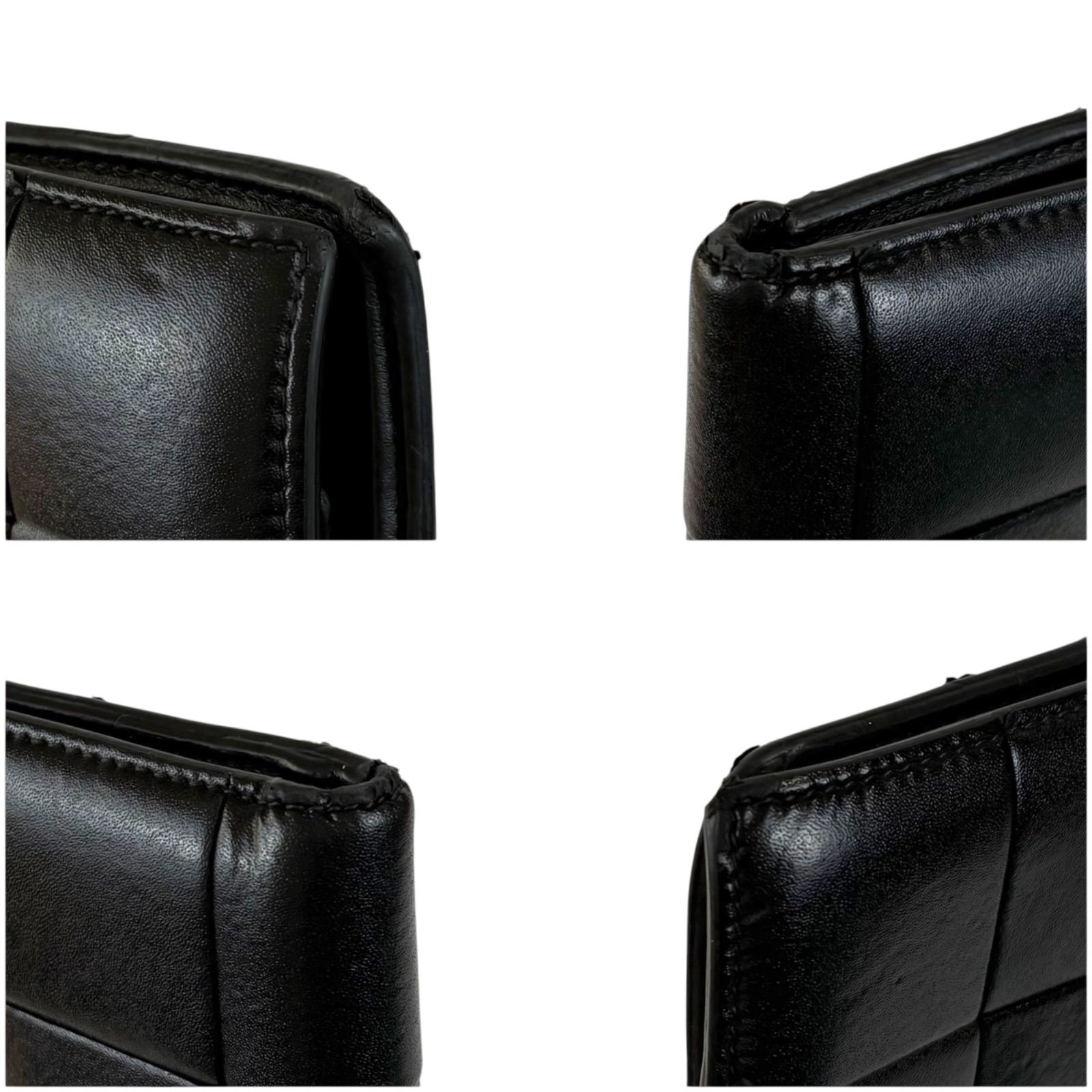 ボッテガヴェネタ BOTTEGA VENETA二つ折り財布 コンパクトウォレット 
