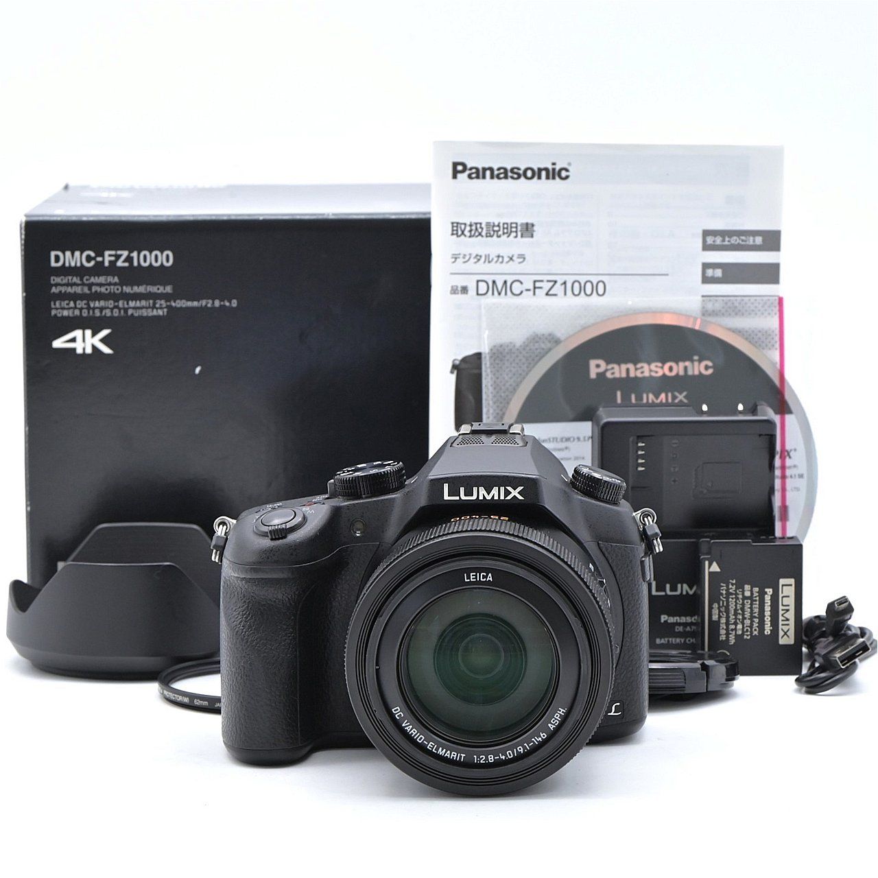 Panasonic パナソニック LUMIX FZ1000 ブラック DMC-FZ1000 コンパクト 