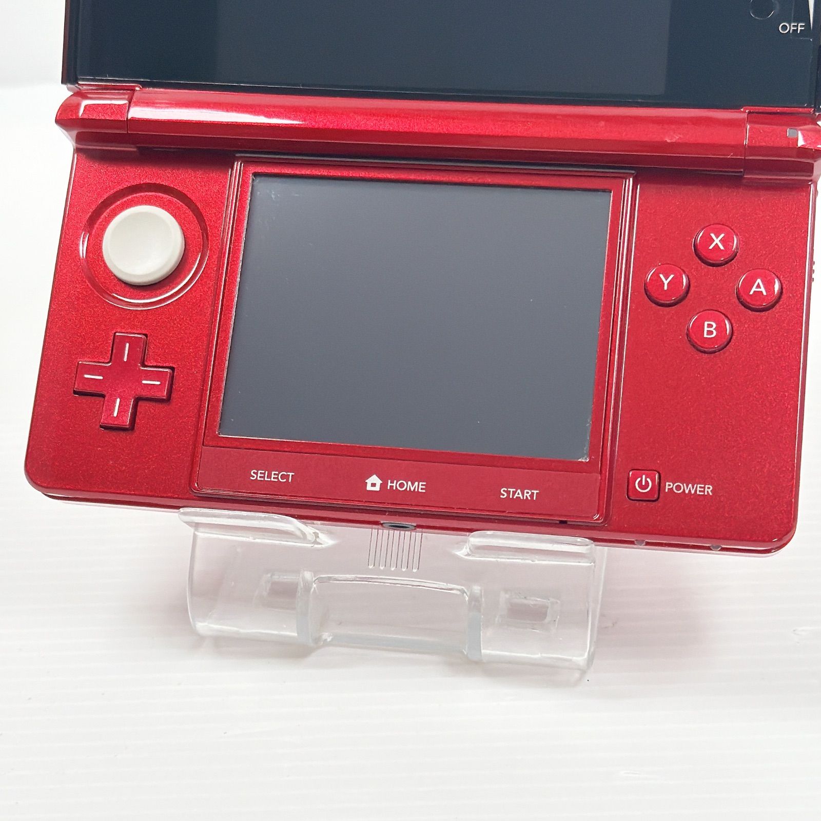 極美品 ニンテンドー 3DS フレアレッド 遊べるセット 動作確認済み ds