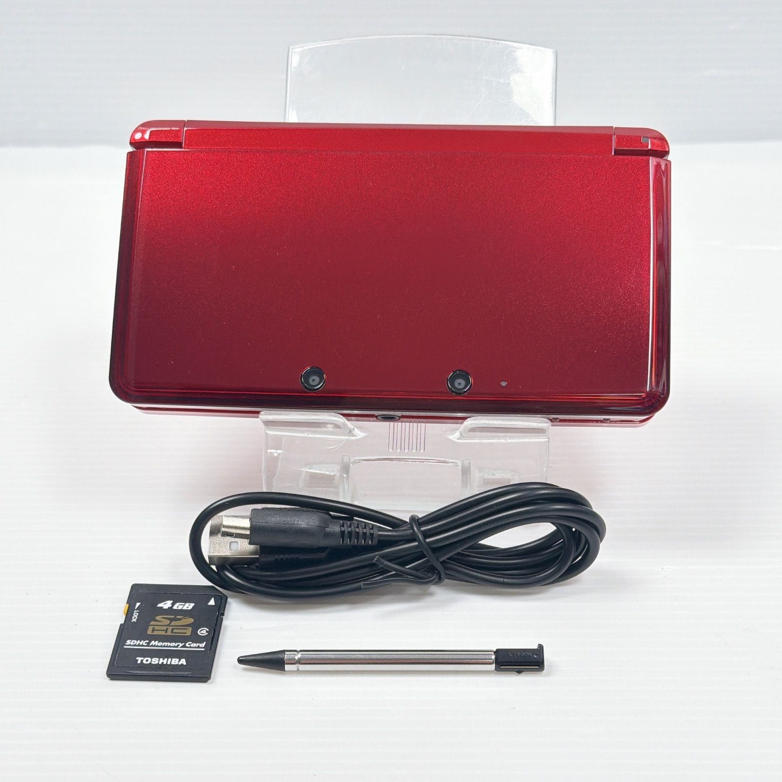 ☆未使用品☆極美品ニンテンドー3DS LL レッド×ブラックメーカー生産
