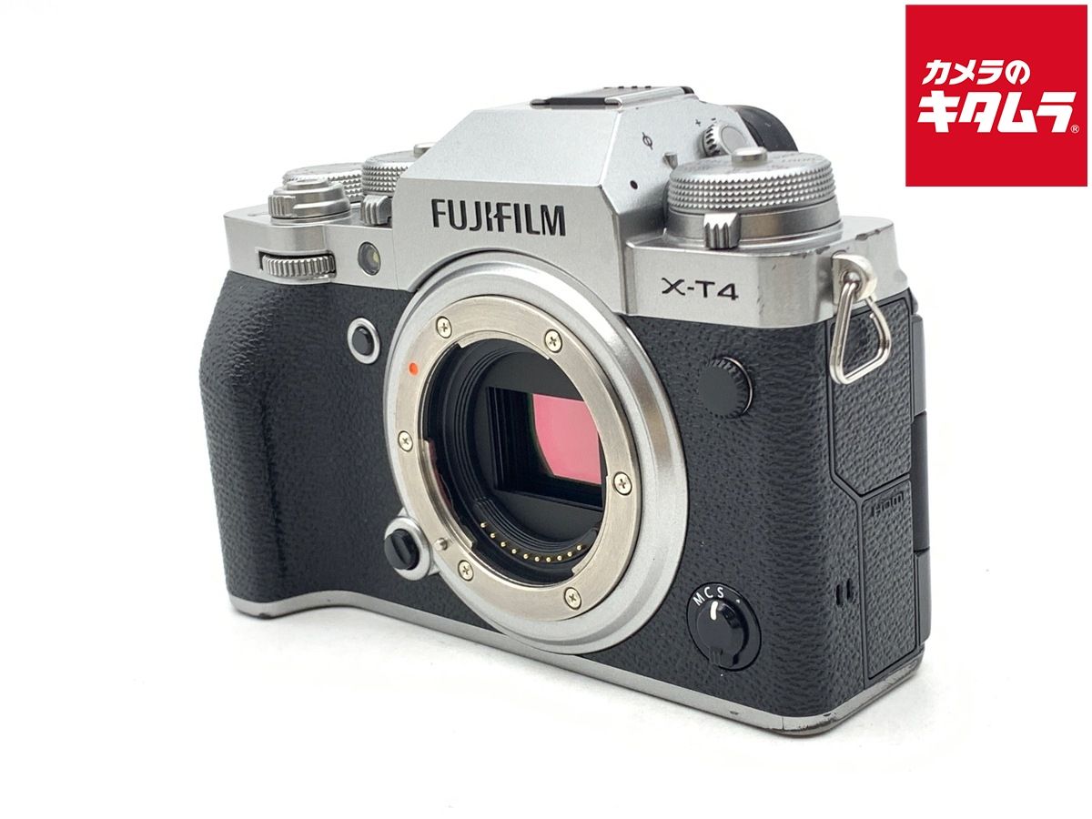 【中古】 【並品】 フジフイルム X-T4 ボディ シルバー