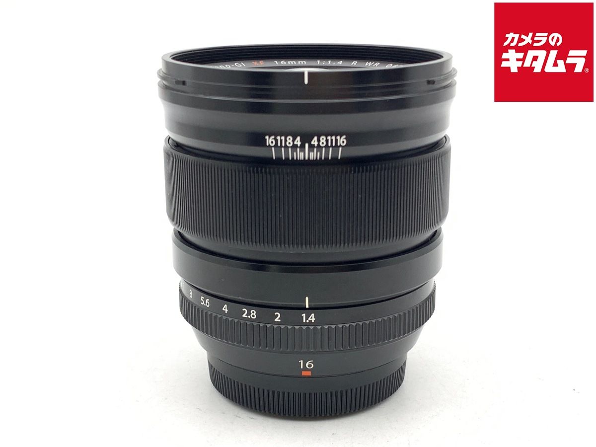 【中古】 【良品】 フジフイルム XF16mm F1.4 R WR