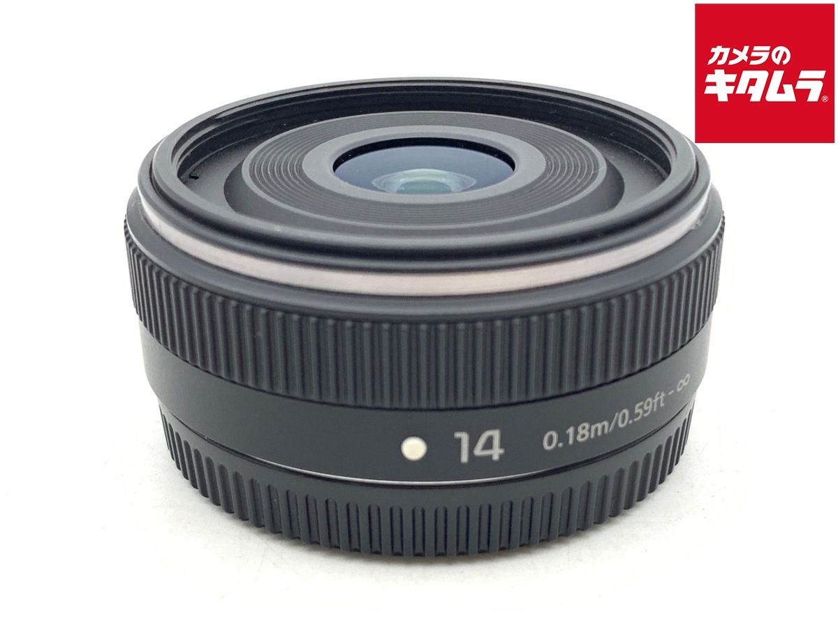 【中古】 【良品】 パナソニック LUMIX G 14mm F2.5 II ASPH. [H-H014A] ブラック