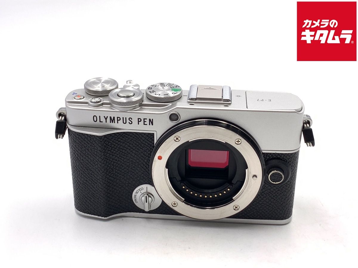 【中古】 【良品】 オリンパス PEN E-P7 ボディ シルバー