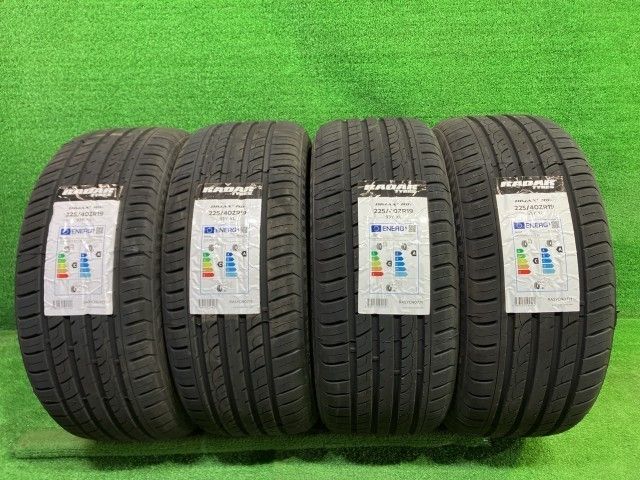 radar サマー レーダー DIMAX R8+ 225/40R19 4本 2026年 新品未使用品