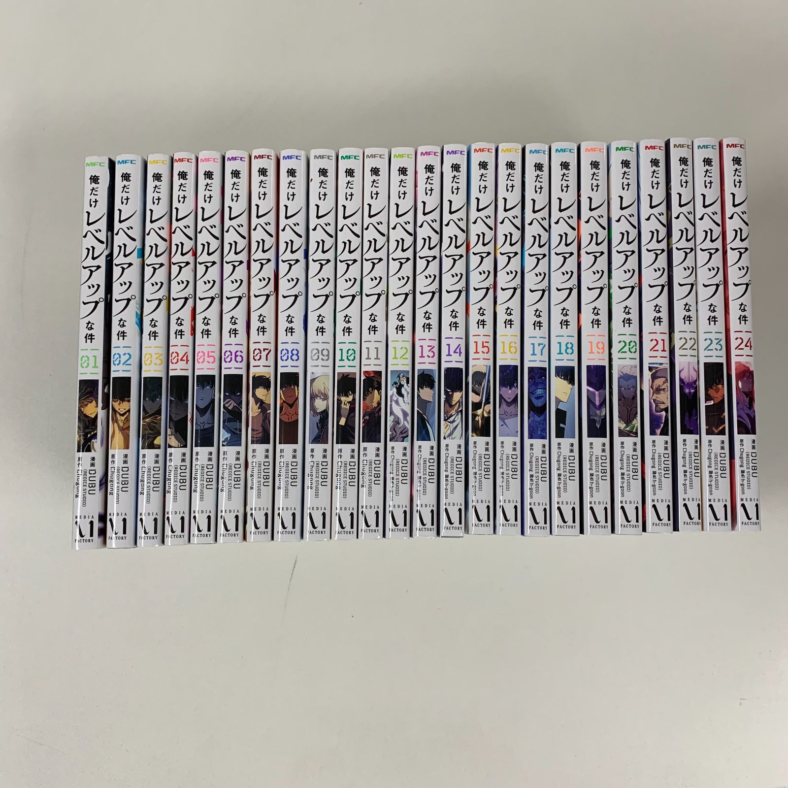初版多数】俺だけレベルアップな件 24巻セット 21巻特典あり - メルカリ