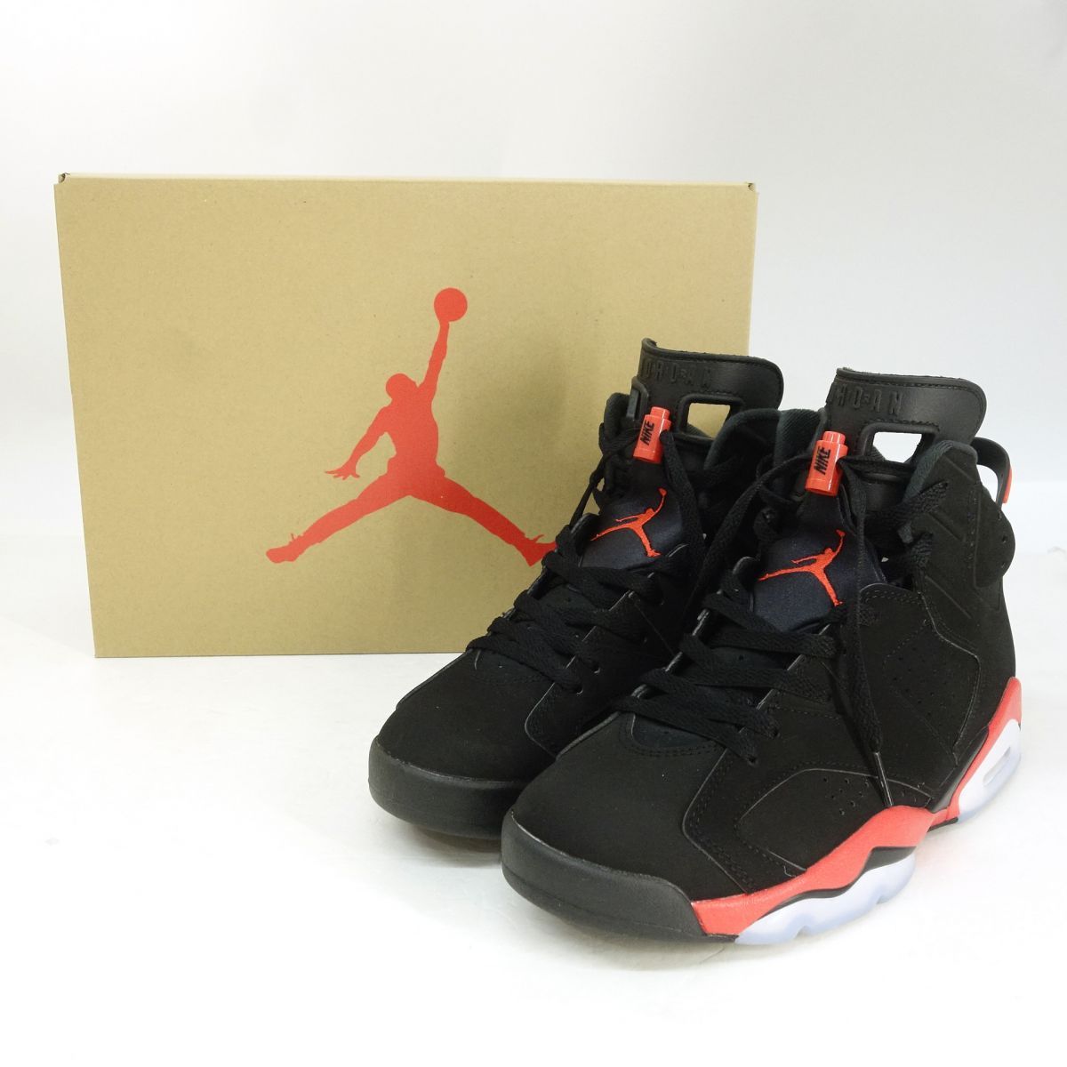 NIKE ナイキ AIR JORDAN 6 RETRO エアジョーダン レトロ CT8529-001 US9 27.0cm 箱有 ※中古