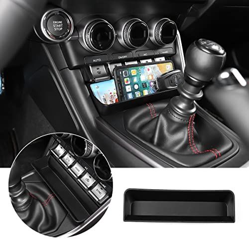 スバル BRZ/トヨタ 86 2022に対応 車用 ギア収納ボックス 小物入れ カード収納 収納トレイ 収納ボックス 携帯 小さな物収納 カー用品 内装パーツ アクセサリ ABS樹脂ts 6d5cb17a