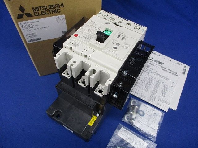 漏電アラームブレーカ 3P3E100A 30・100・500ｍA NF125-ZSV3P100A