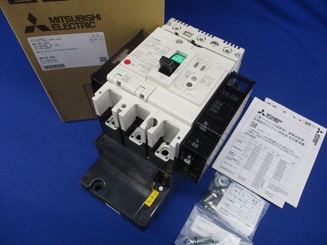 漏電アラーム遮断器 3P3E15A 30・100・500ｍＡ NF125-ZSV3P15A