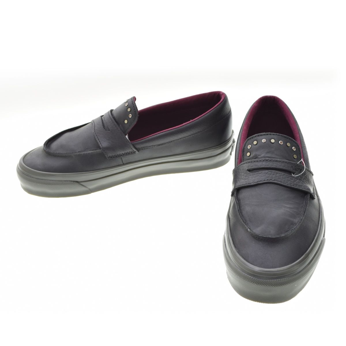 【VANS】VN000VATBLK PREMIUM LOAFER 53 HARDWARE BLACK プレミアム ローファースニーカー