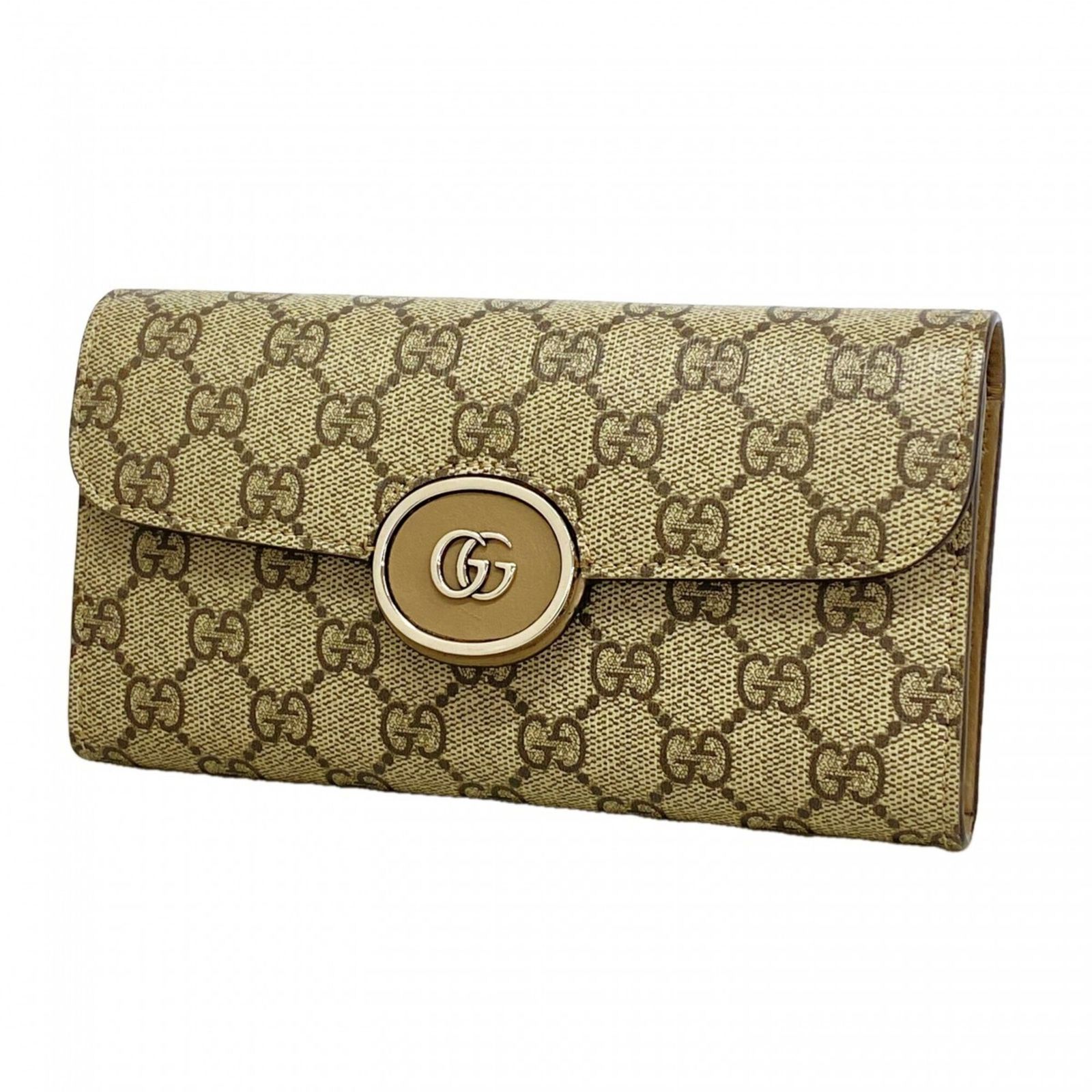 グッチ(Gucci) グッチ 長財布 GGスプリーム 762167 ブラウン レディース P2915890