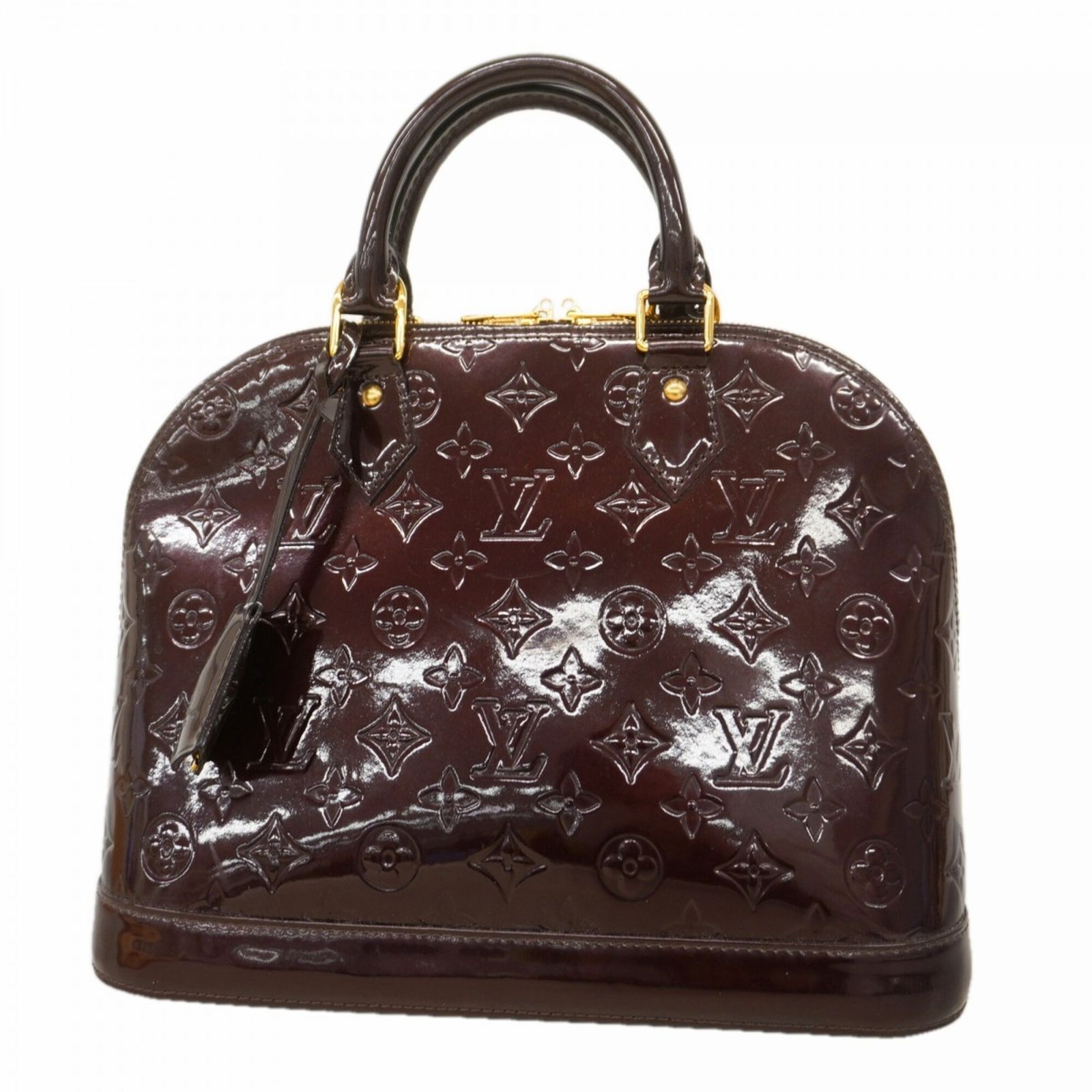 ルイ・ヴィトン(Louis Vuitton) ルイ・ヴィトン ハンドバッグ ヴェルニ アルマPM M91611 アマラントレディース OP003320