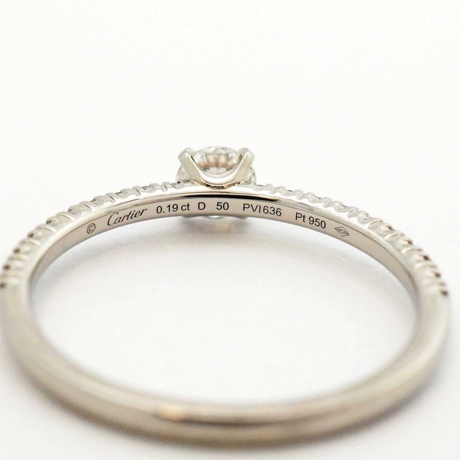 カルティエ(Cartier) カルティエ リング エタンセルドゥ Pt950