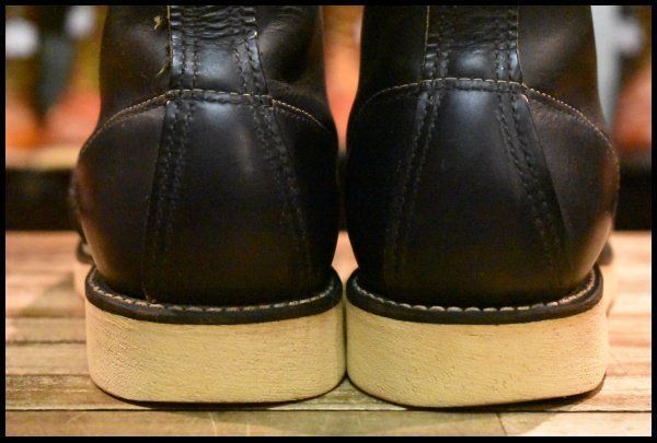 6.5E 良品 犬タグ】レッドウィング 8179 アイリッシュセッター 黒