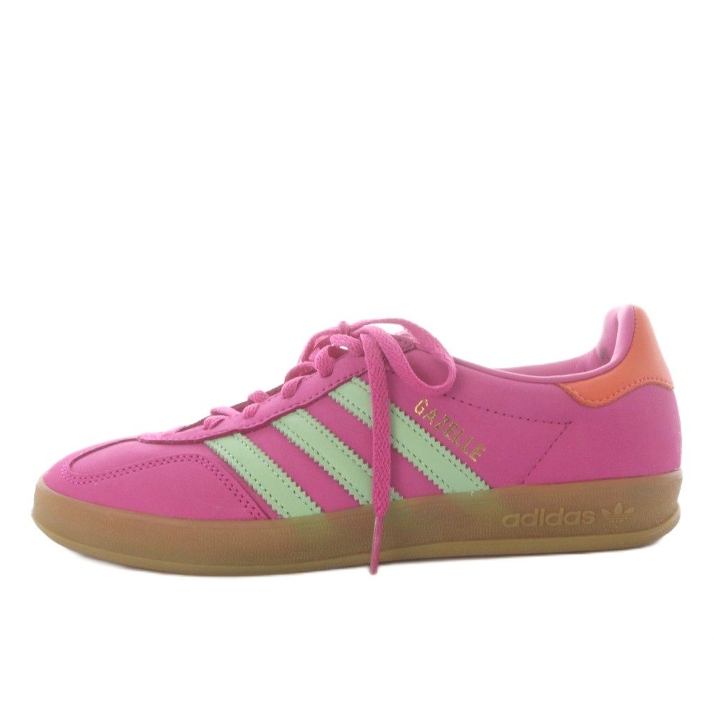アディダスオリジナルス adidas originals ガゼル インドア スニーカー ローカット US7 ピンク JI2718 /YO12