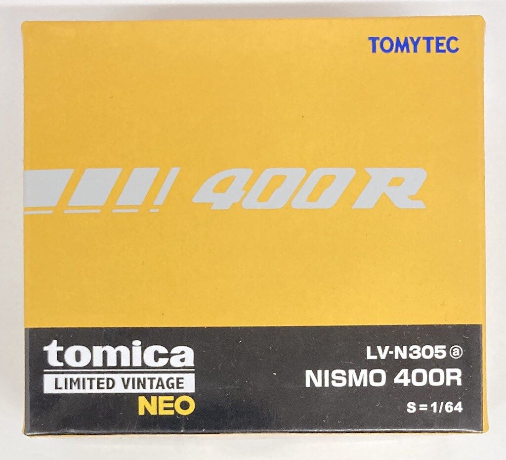 TOMYTEC TOMICA LIMITED VINTAGE NEO NISMO 400R (黄) LV-N305a