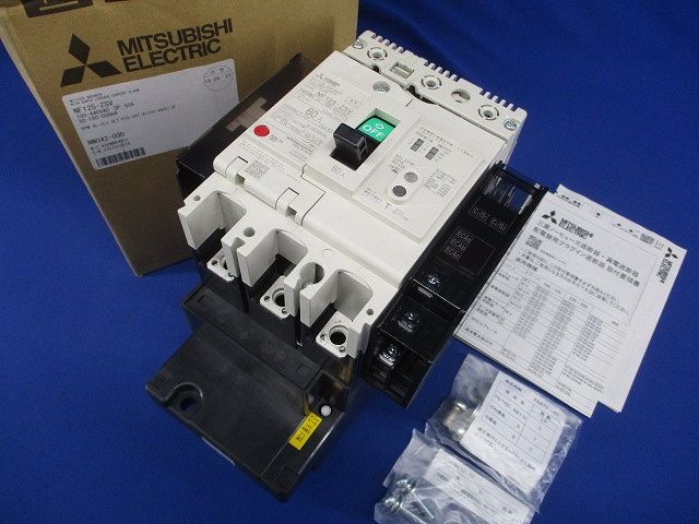 漏電アラーム遮断器 3P60A 100-440VAC NF125-ZSV3P60A 36,549円