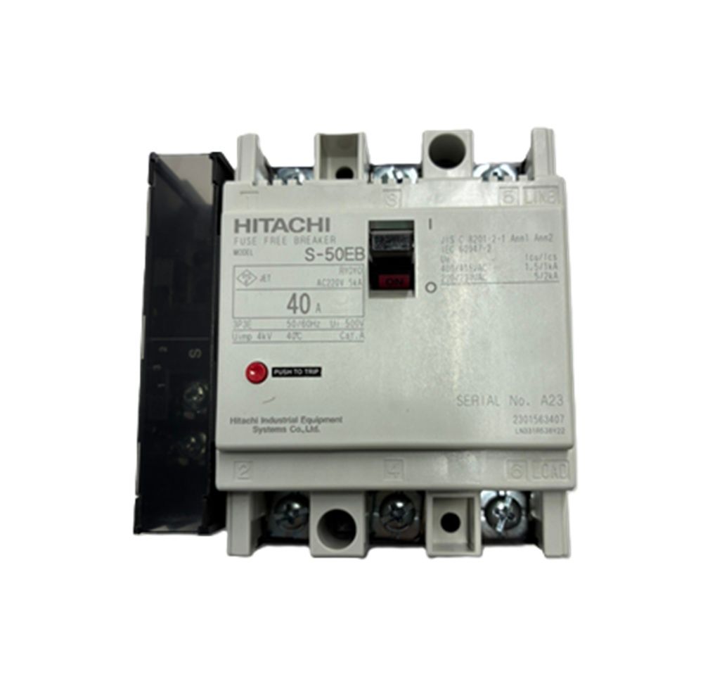 ヒューズフリー遮断機 S-50EB-3P-40A-AL-1C