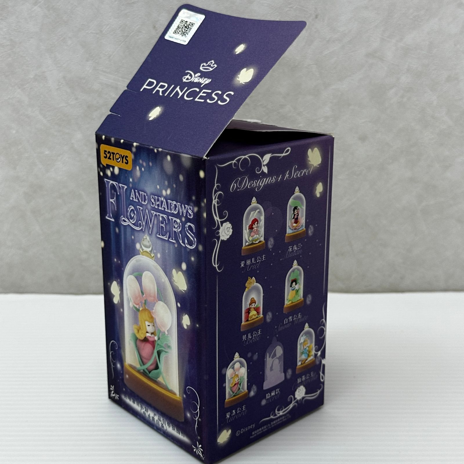 52TOYS ディズニープリンセス D babyシリーズ グラスフラワーシャドー 