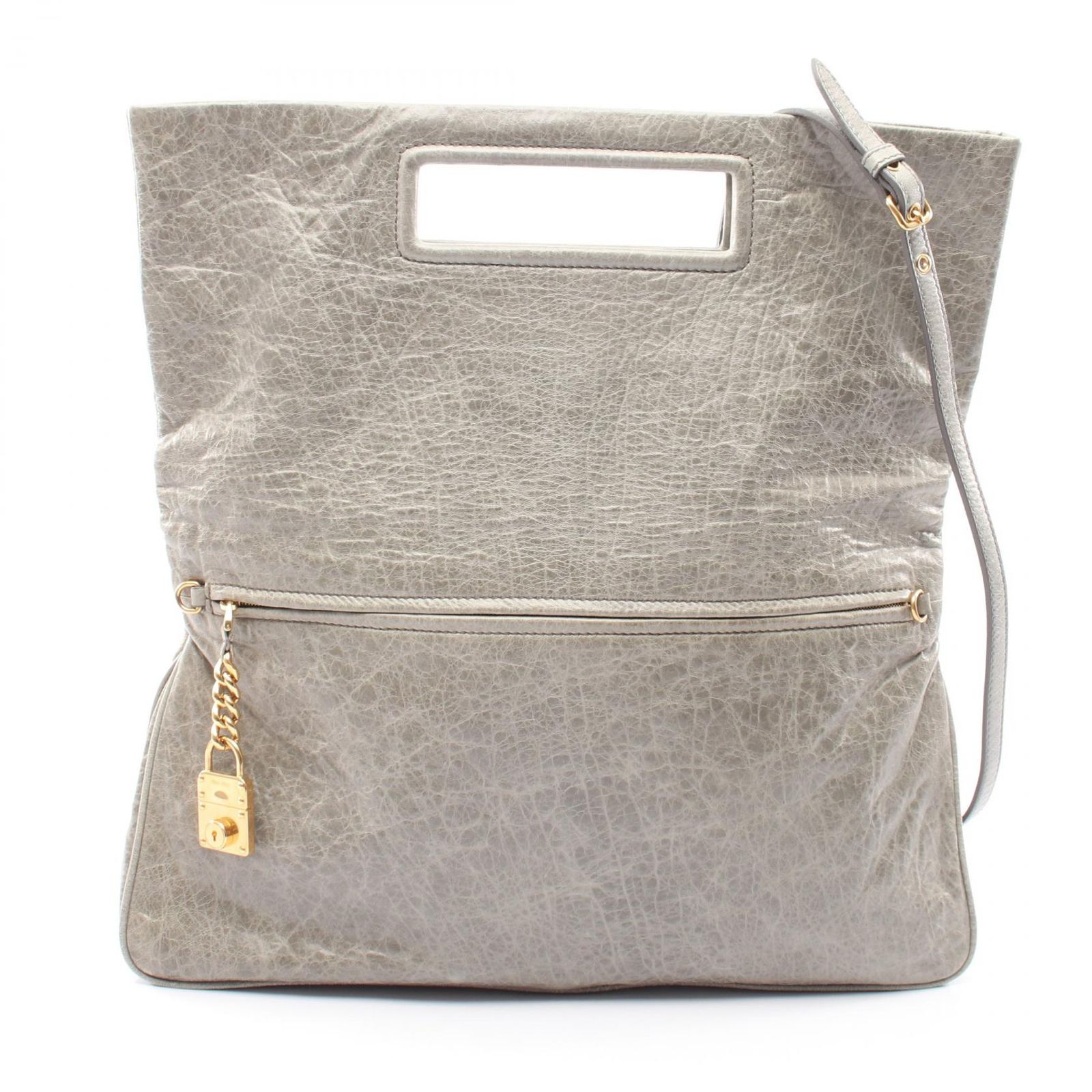 Miu Miu ミュウ ミュウ NAPPA CHARM 2WAY ハンドバッグ